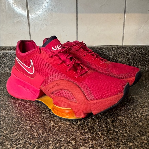 Nike Air Zoom SuperRep 3 Rush Pink / Mystic Hibiscus Shoes Women Size 8 - Picture 2 of 13